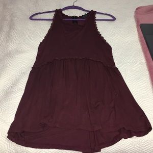 Maroon tank top!!